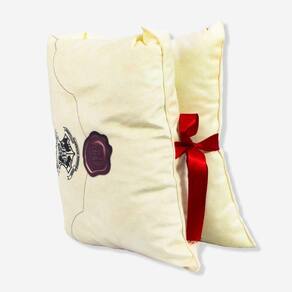Almofada Formato Carta Hogwarts Harry Potter