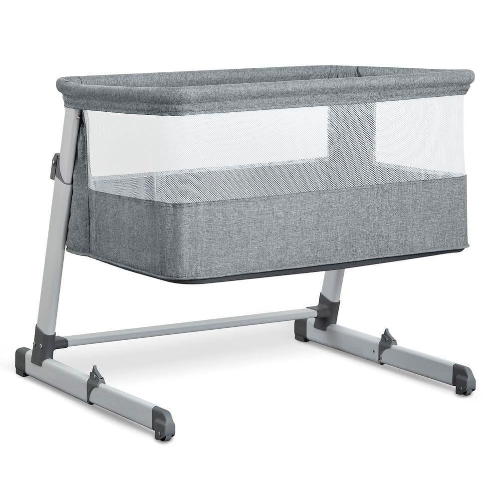 Berço de cabeceira Simmons Kids Deluxe by The Bed Grey Tweed