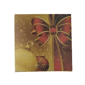 Caixa De Natal 9 Brigadeiros - Modelo 6 - Kit 25 Unidades