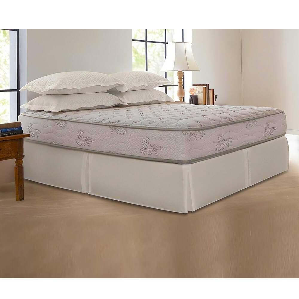 Saia Para Cama Box Queen Vest Facil Adomes Branco