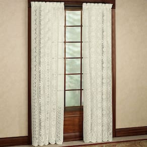 Cortinas de janela Sweet Home Collection Hopewell Cream