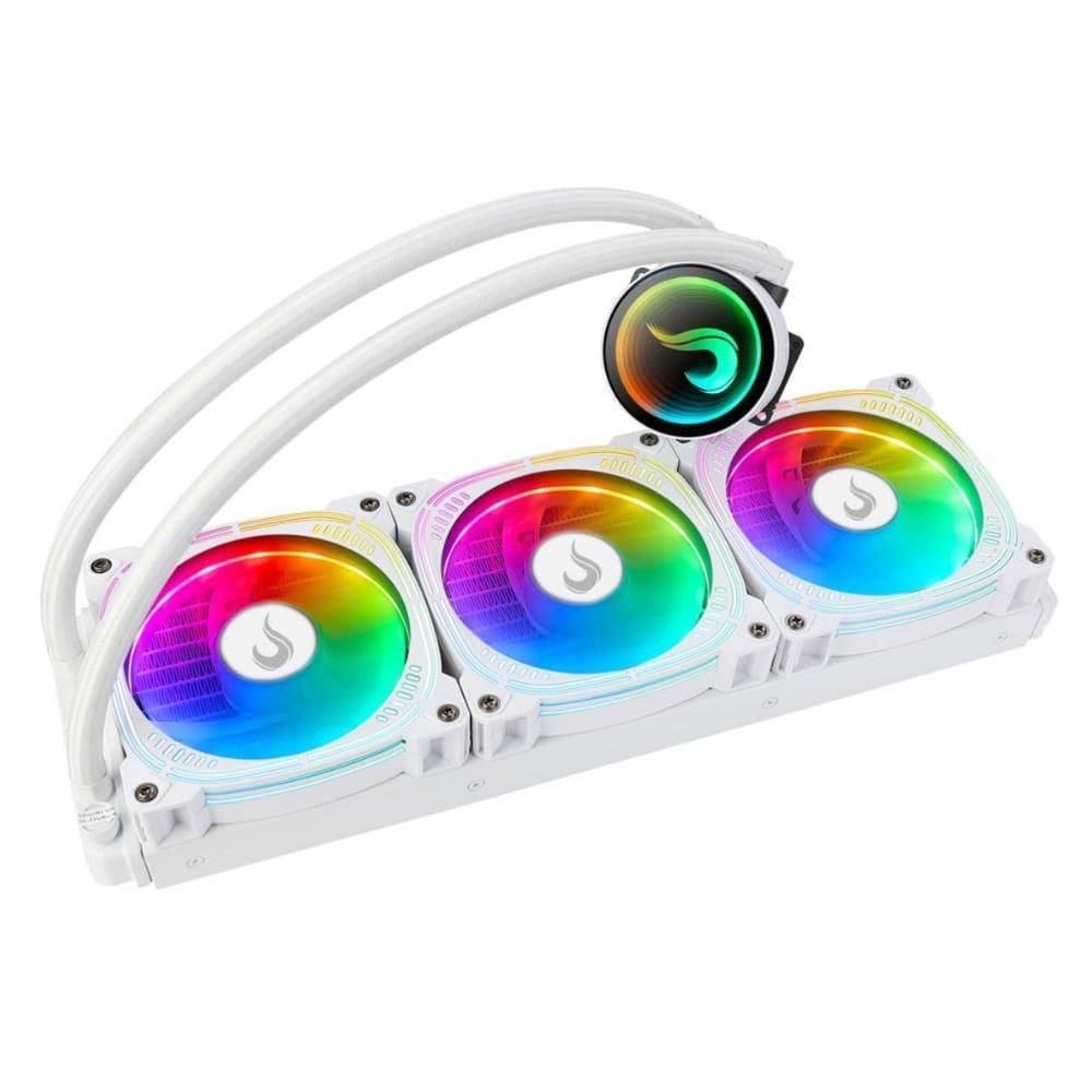 Water Cooler Rise Mode Aura Frost Pro 360mm - ARGB - Branco - RM-WCF-07-ARGB