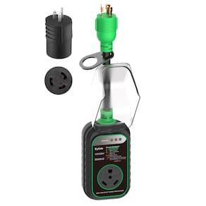 Adaptador RV EyGDE 15A a 30A com protetor de sobretensão 110V