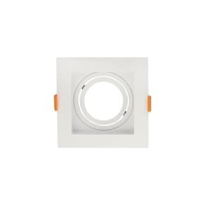 Spot De Embutir Recuado Blumenau Clean Para Lâmpada Mr16 Gu1