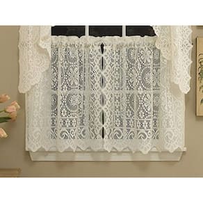 Cortina de cozinha Sweet Home Collection Old World Floral 24cm
