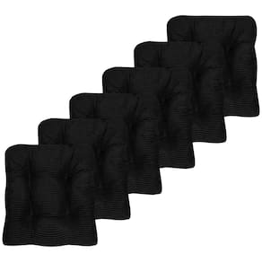 Almofada de cadeira Sweet Home Collection Crushed Memory Foam 16x16x8cm