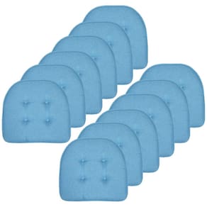 Almofada de cadeira Sweet Home Collection Memory Foam Turquoise