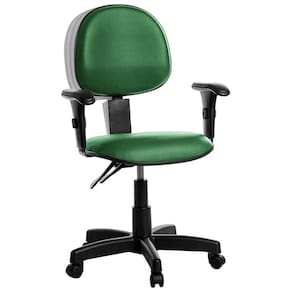 Cadeira Ergonômica Executiva Com Braço Rj Cor:Verde