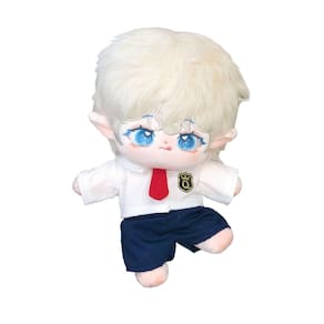 Boneca de pelúcia CALEMBOU 20 cm com esqueleto com roupas, vestido Mijia