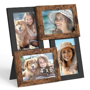 Molduras de colagem SONGMICS 4x6 para decoração de parede, conjunto de 4