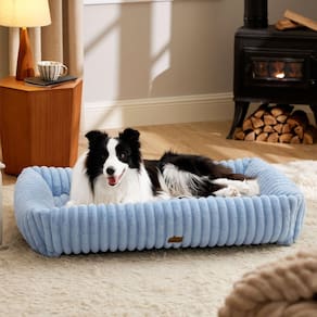 Velo de veludo cotelê lavável Bedsure para cães extra grandes