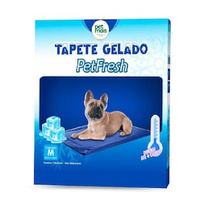 Tapete Gelado Petfresh Para Cães Petmais Tamanho M 67X45Cm