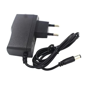 Fonte 12V 0.5Amperes 110/220V Bivolt P4 Plastica Preta