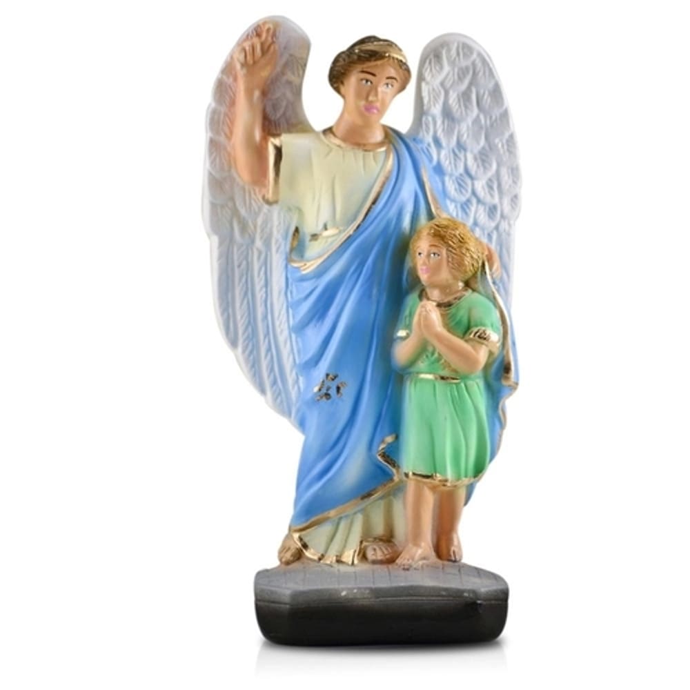 Imagem do Anjo da Guarda 20cm em Gesso