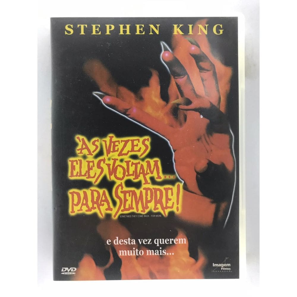 DVD Filme Às Vezes Eles Voltam Para Sempre! Dublado e Legendado