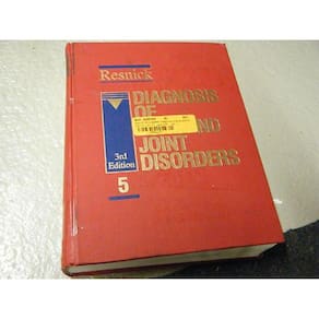 Diagnosis of Bone and Joint Disorders vol 5