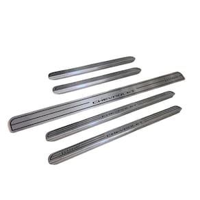 Soleira Inox Friso Porta E Tampa Mala Chevrolet Veraneio