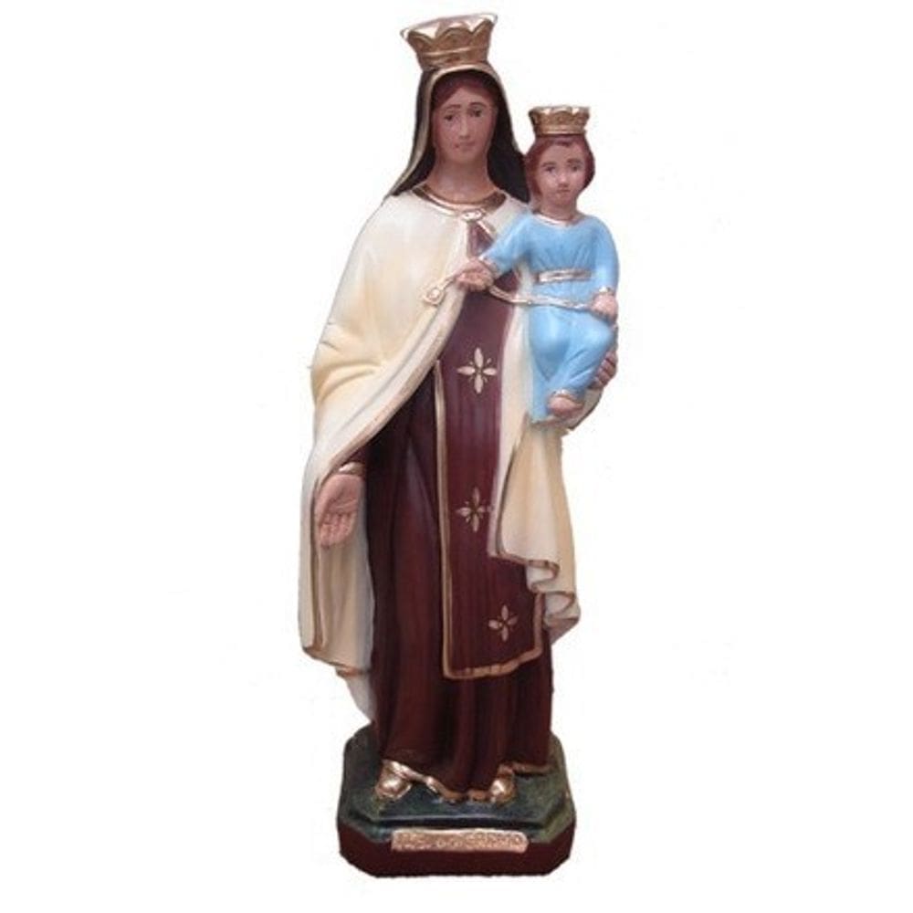 Imagem de Nossa Senhora do Carmo 20cm em Gesso