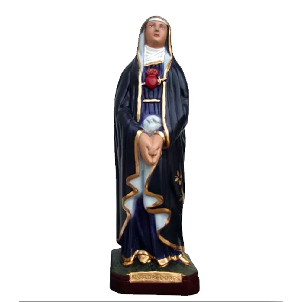 Imagem de Nossa Senhora das Dores 20cm em Gesso