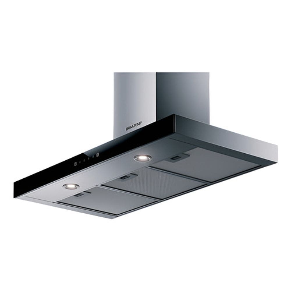Coifa De Parede 90cm Touch On Glass Vidro 127v - Brastemp