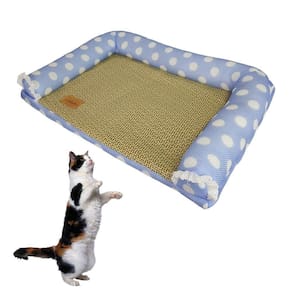 Cama Arranhador Pet Gato Felino Esteira Almofada Resistente Confortavel Animal De Estimaçao Lavavel Aconchegante Macio