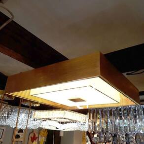 Dinamica Plafon Dcx015065 Led 24w 3000k Dourado 44x44