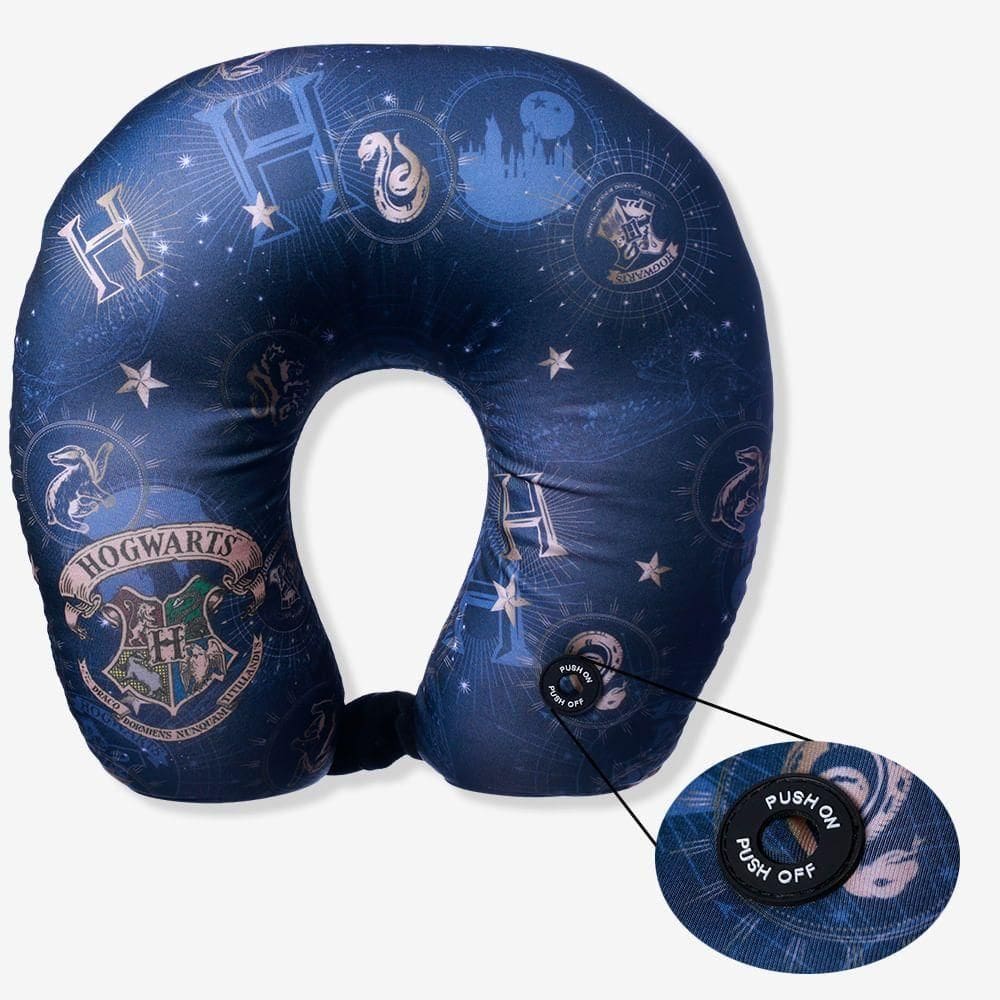 Almofada Pescoço Massageadora Hogwarts Harry Potter