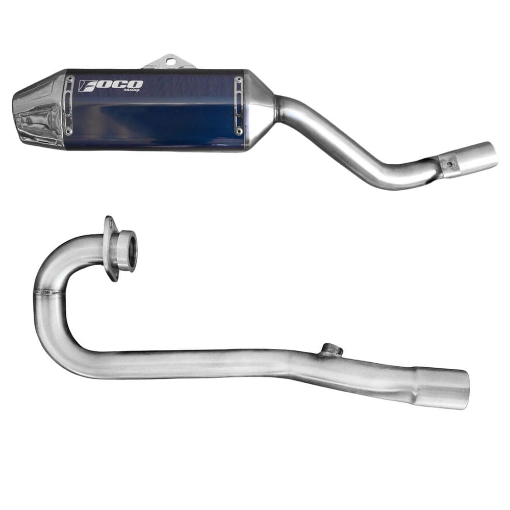 Escapamento Foco Racing F2 Xtz 250 2009 a 2019