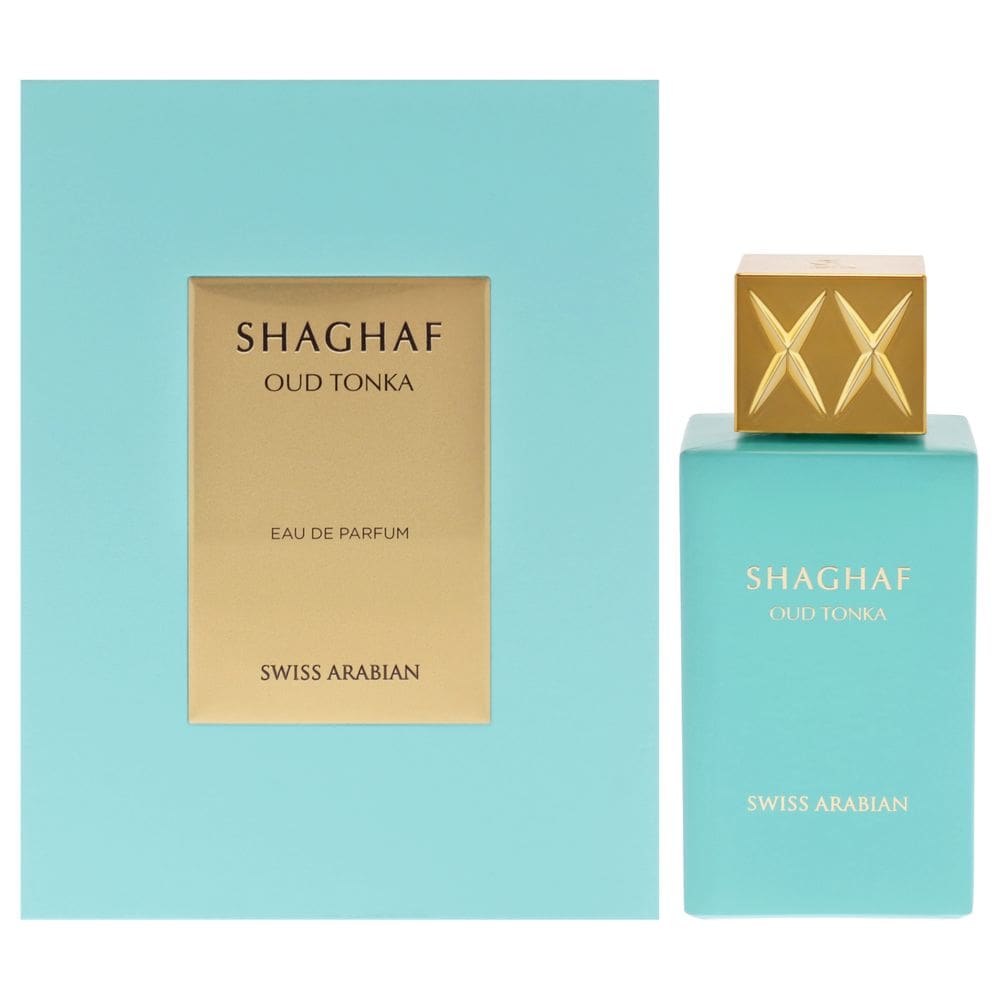 Perfume da Arábia Suíça Shaghaf Oud Tonka EDP 75mL para unissex