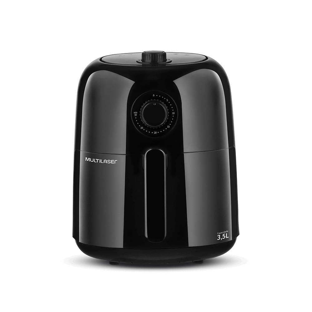 Fritadeira Elétrica Air Fryer Multilaser CE205 3,5L Preta - 127V