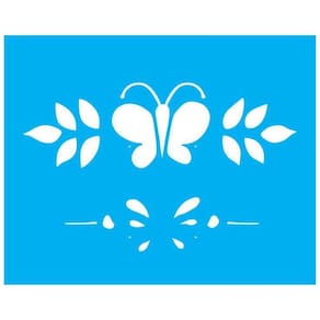 Stencil Tamako Country Borboleta - 20X25Cm - Ref B838
