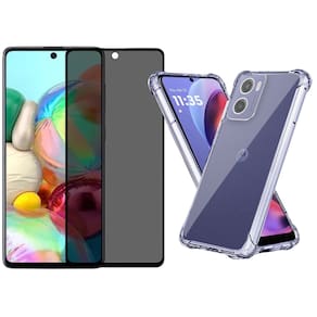 Capa Moto G55 + Película Privacidade 3D - Armyshield