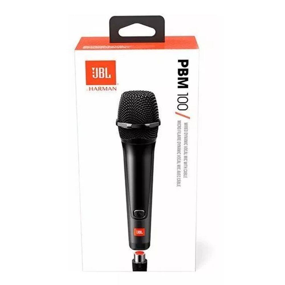 Microfone Jbl Pbm100 Vocal Dinâmico Cardióide | Casas Bahia