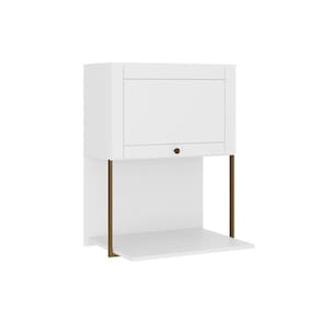 Armário Aéreo Cozinha Modulado Bella 2605 Com 1 Porta 60cm Branco