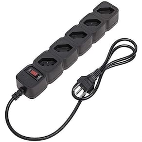 Filtro De Linha Com 5 Tomadas Epe 205 Pt Nseries X