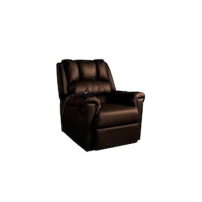 Poltrona Reclinável Motorizada P- Sala Vermont Classic Zero Wall Courano Marrom - Probel