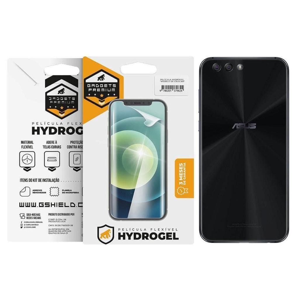 Película Para Asus Zenfone 4 - Ze554kl - Traseira Hydrogel Hd- Gshield