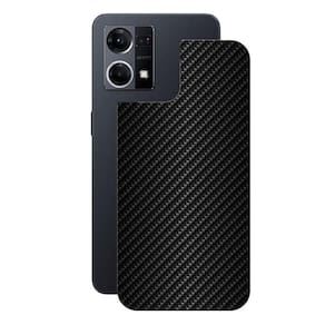 Película Para Oppo Reno 7 - Traseira De Fibra De Carbono Preta - Gshield