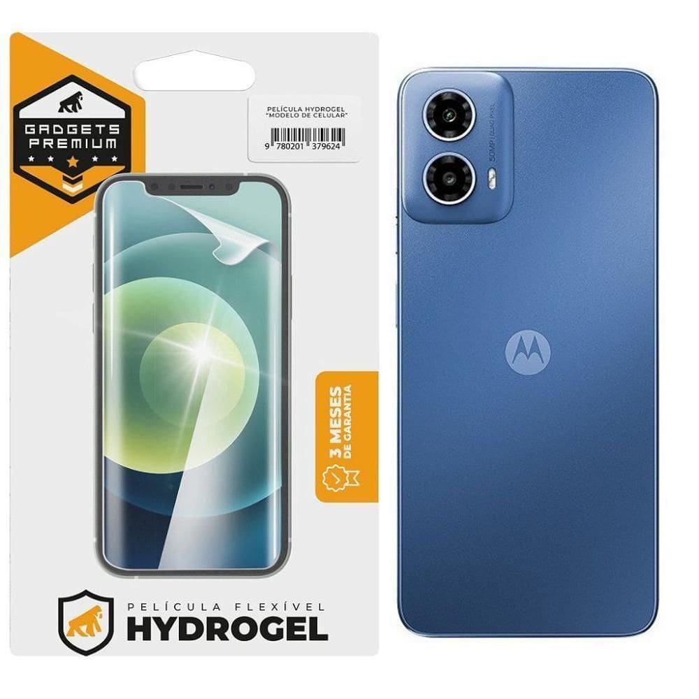 Película Para Motorola Moto G34 5g - Traseira Hydrogel Hd - Gshield