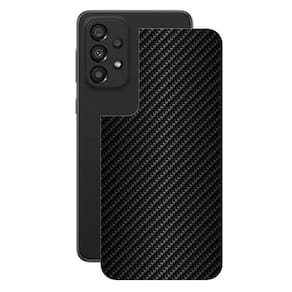 Película Para Samsung Galaxy A33 5g - Traseira De Fibra De Carbono Preta - Gshield