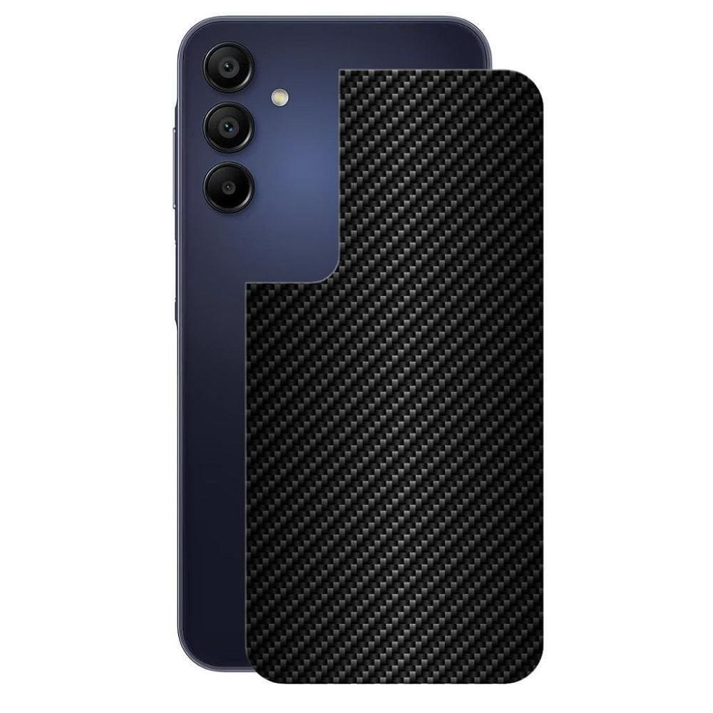 Película Para Samsung Galaxy A15 5g - Traseira De Fibra De Carbono Preta - Gshield