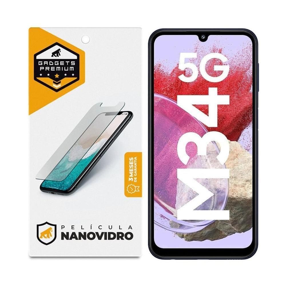 Película Para Samsung Galaxy M34 5g - Nano Vidro - Gshield