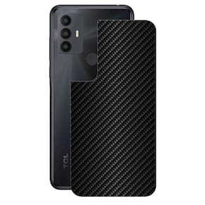Película Para Tcl 30 Se - Traseira De Fibra De Carbono Preta - Gshield