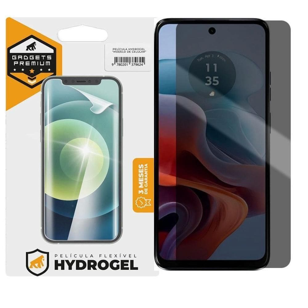 Película Para Motorola Moto G34 5g - Privacidade Hydrogel - Gshield