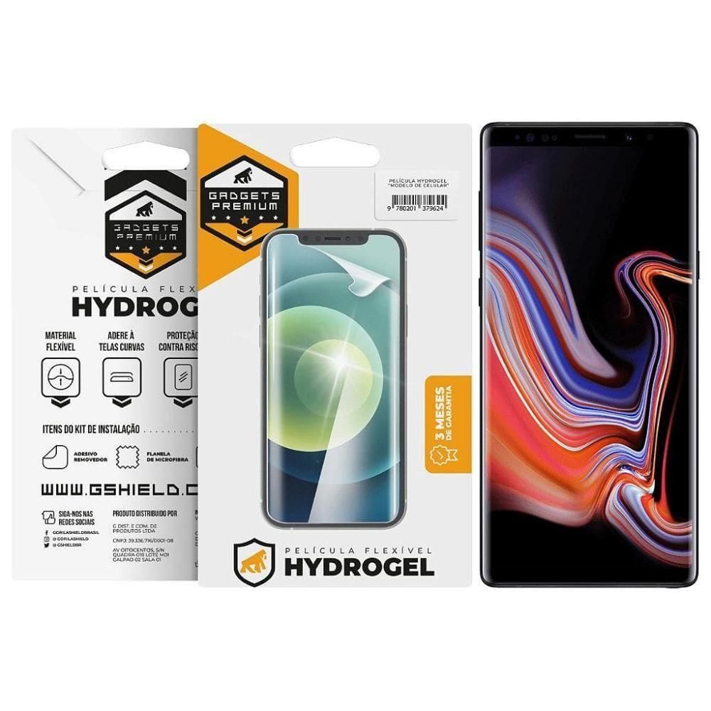 Película Para Samsung Galaxy Note 9 - Hydrogel Hd - Gshield
