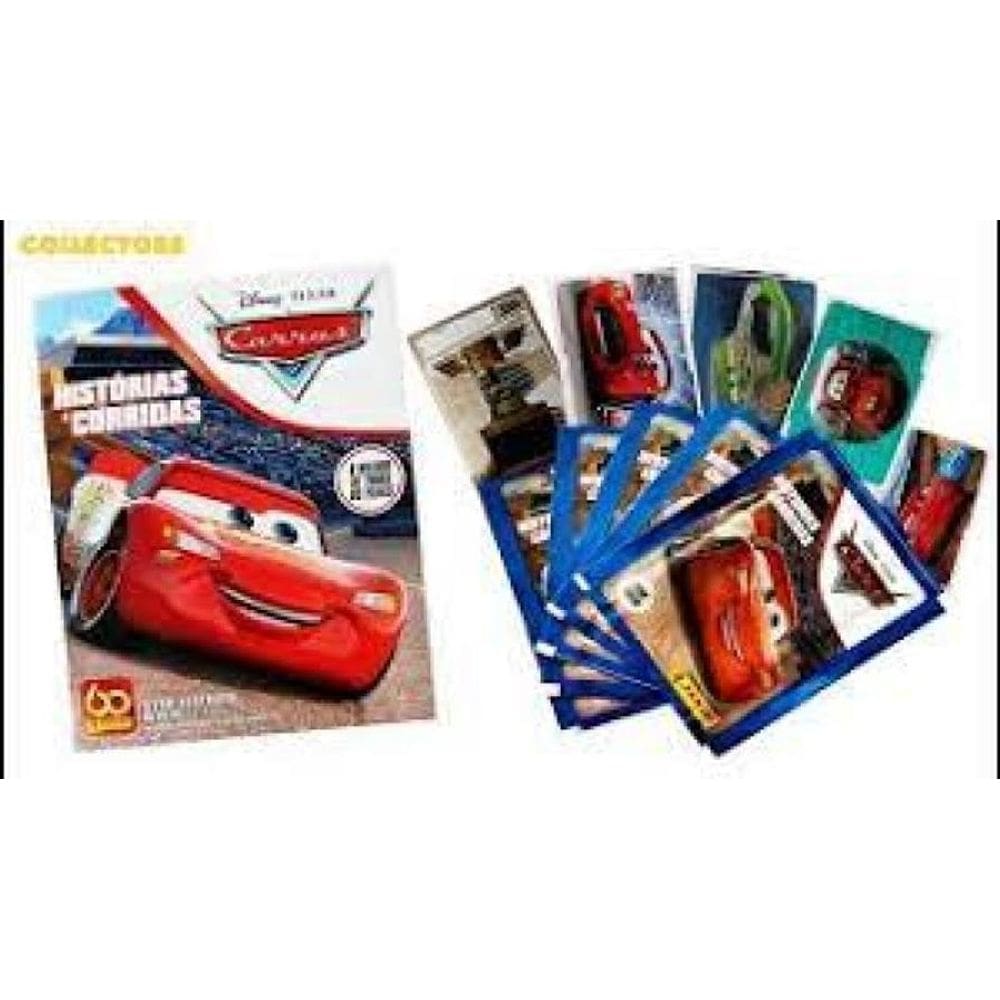 Disney Cars Anthology Kit Com 1 Album Brochura +12 Envelopes
