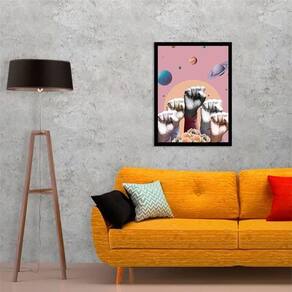 Quadro Força Do Universo 24X18Cm - Com Vidro