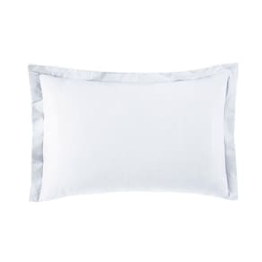 Fronha Toque Acetinado 50Cm X 70Cm Com 3 Abas De 4Cm Branco