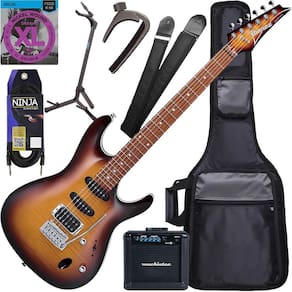 Kit Guitarra Ibanez Sa260 Fm Hss Violin Sunburst Vls Gx03