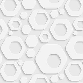 Papel De Parede 3D Hexagano Pequenos Adesivo Lavavel Sala